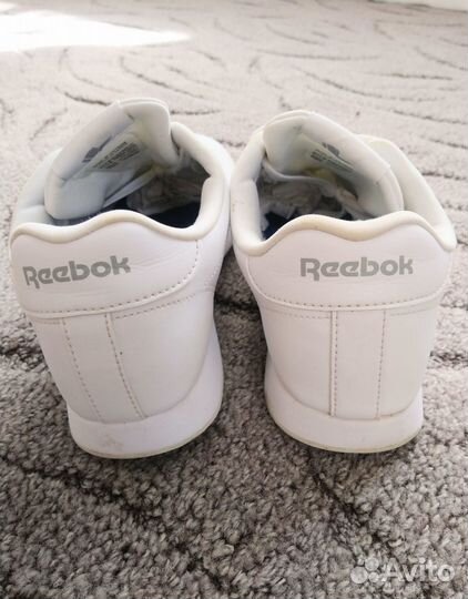 Кеды reebok белые 25.5 см