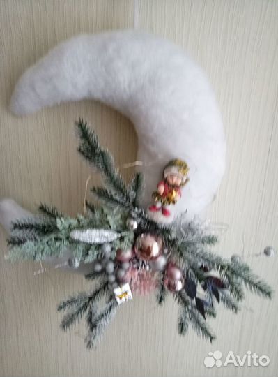 Новогодняя композиция Месяц