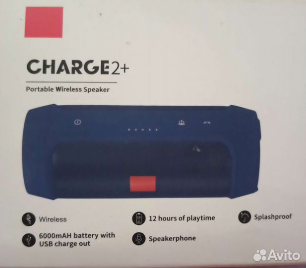 Колонка блютуз Charge 2+ Bluetooth