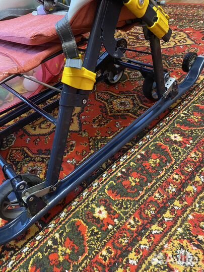 Детские санки с колесами