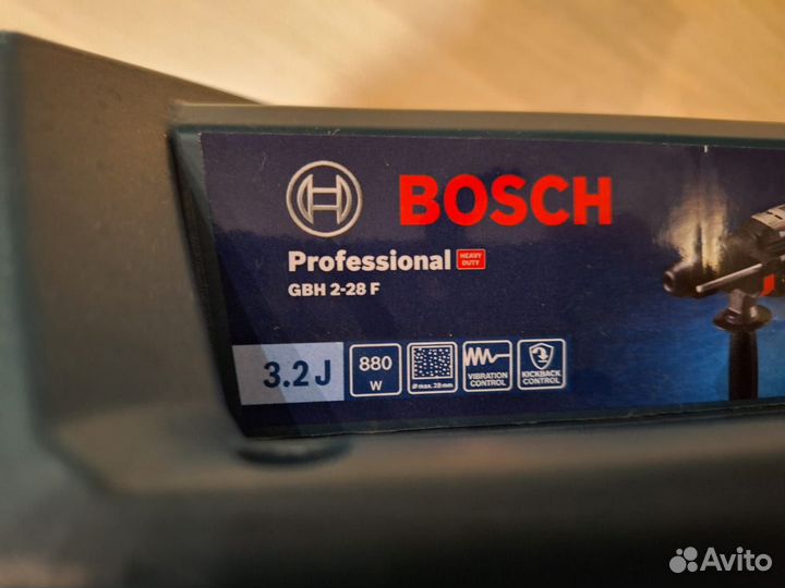 Перфоратор bosch GBH 2-28 F новый Германия