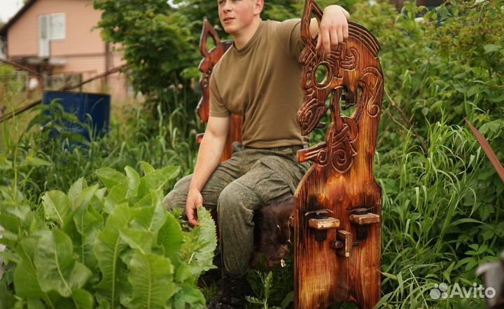 Скамья шведская (уличная мебель)