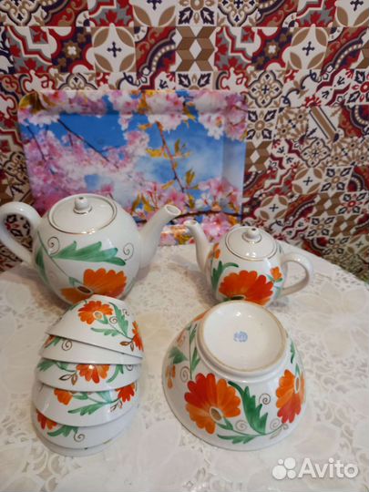 Сервиз чайный Восточный СССР