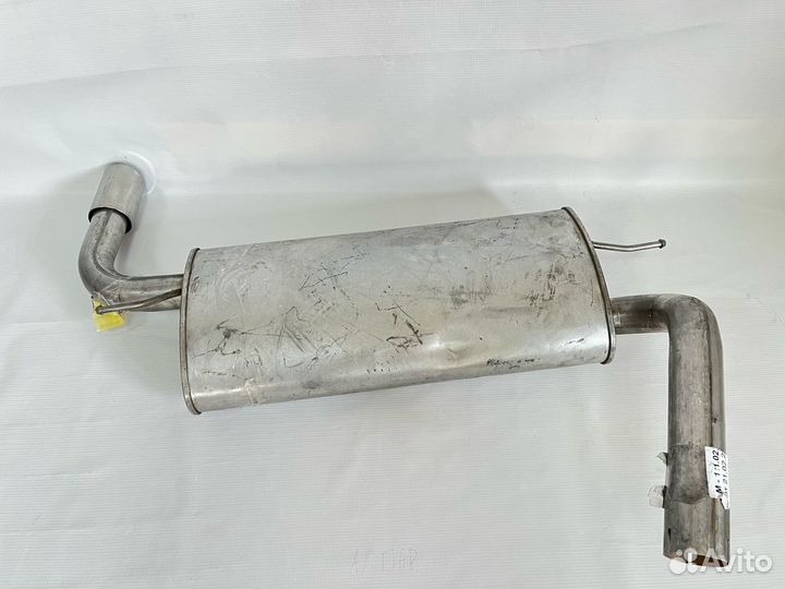 Форд фокус 3 2.0 литра задний глушитель бачок