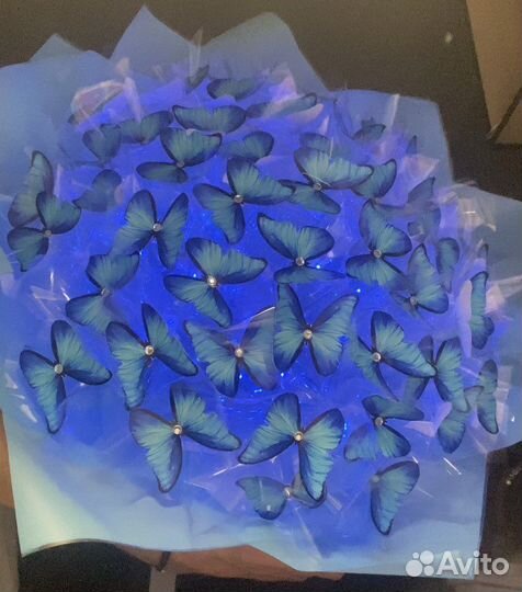 Вечный букет из бабочек