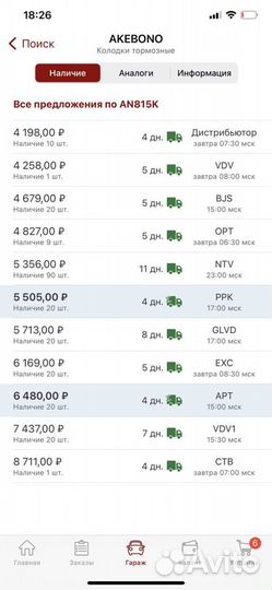 Колодки для lexus