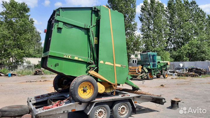 Пресс-подборщик John Deere 550, 1999