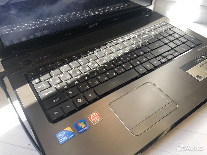 Мощный ноутбук Acer i5/17.3 экран
