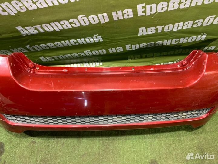 Бампер задний Chevrolet Aveo T255 B12D1