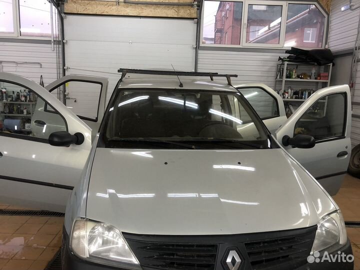 Багажник на крышу renault logan 1