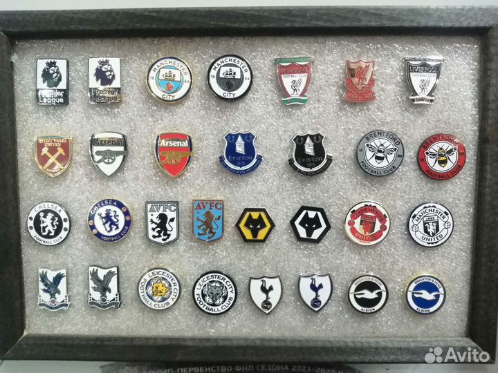 Футбольные значки. Зарубежные клубы