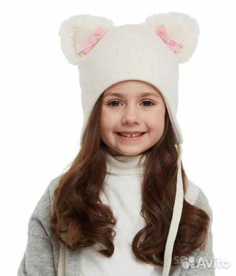 Шапка зимняя для девочки