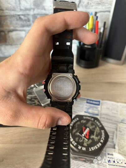 Часы casio g shock ga 110BW-1A оригинал