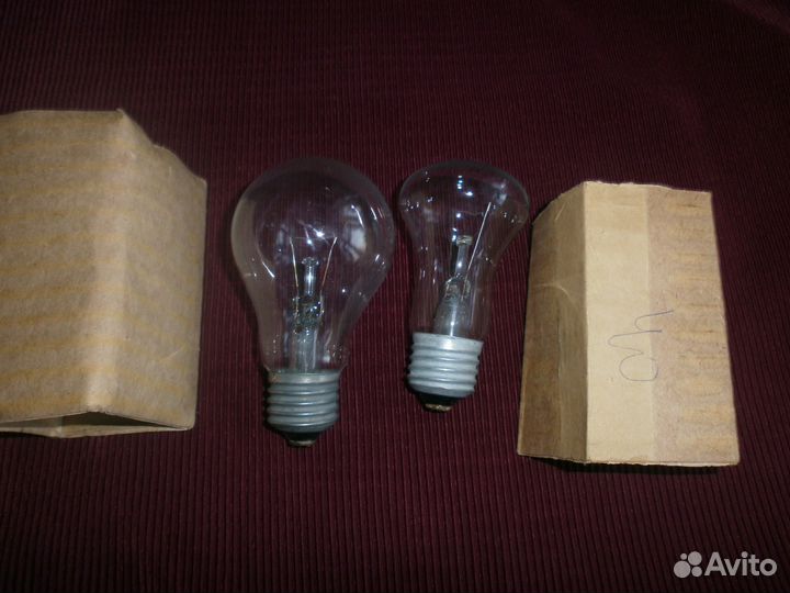 Лампы накаливания 60вт,100вт