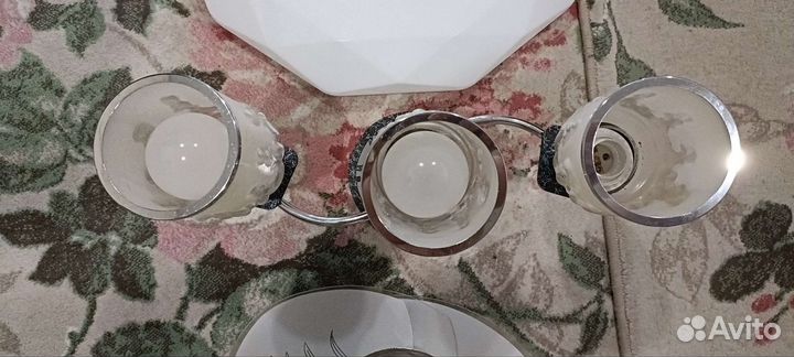 Люстры б/у