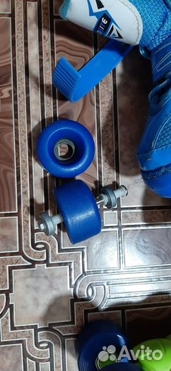 Роликовые коньки детские раздвижные