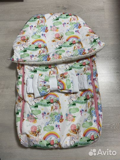 Зимний конверт в коляску