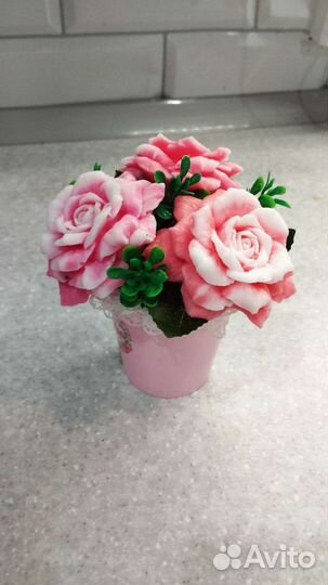 Букеты из мыла