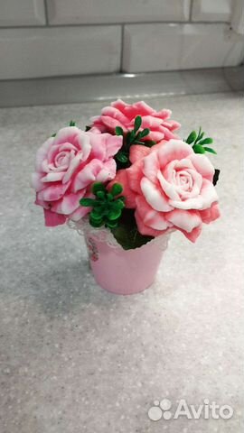 Букеты из мыла