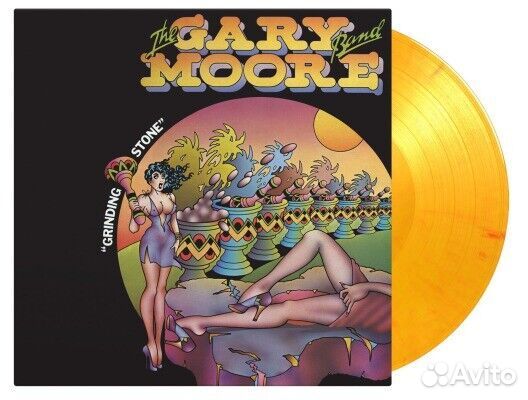 The Gary Moore Band - Grinding Stone (Flaming LP)