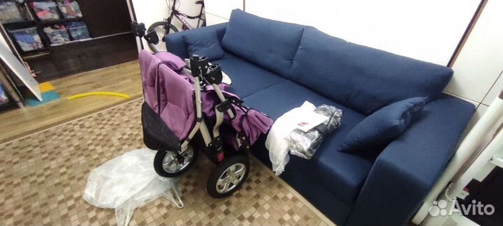 Коляска детская для двойни