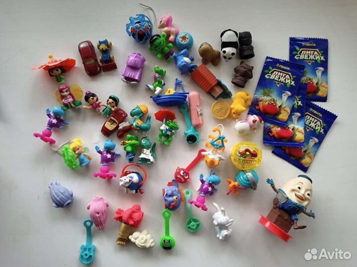 Игрушки из киндер сюрприза