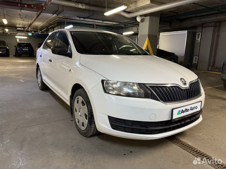 Skoda Rapid 1.6 AT, 2015, 39 400 км