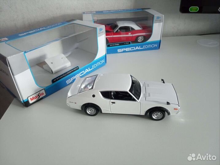Модель эксклюзив Nissan Skyline 2000GT-R 1/24