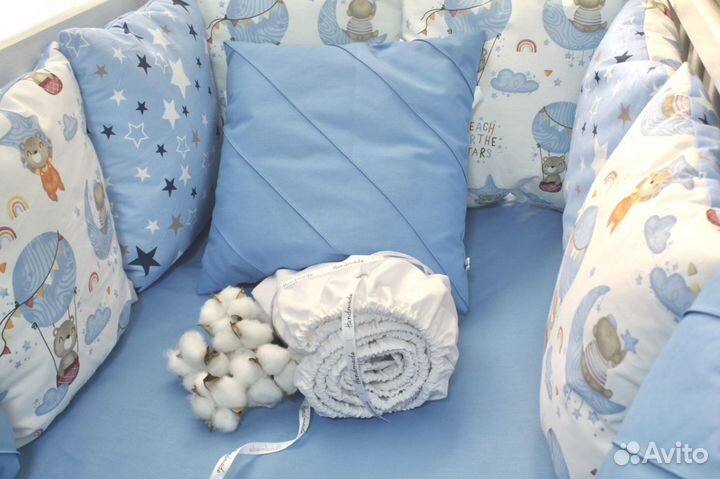 Бортики в кроватку