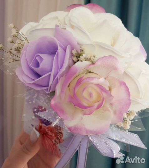 Букет из мыла