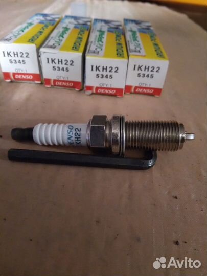 Свечи зажигания иридиевые denso IKH22