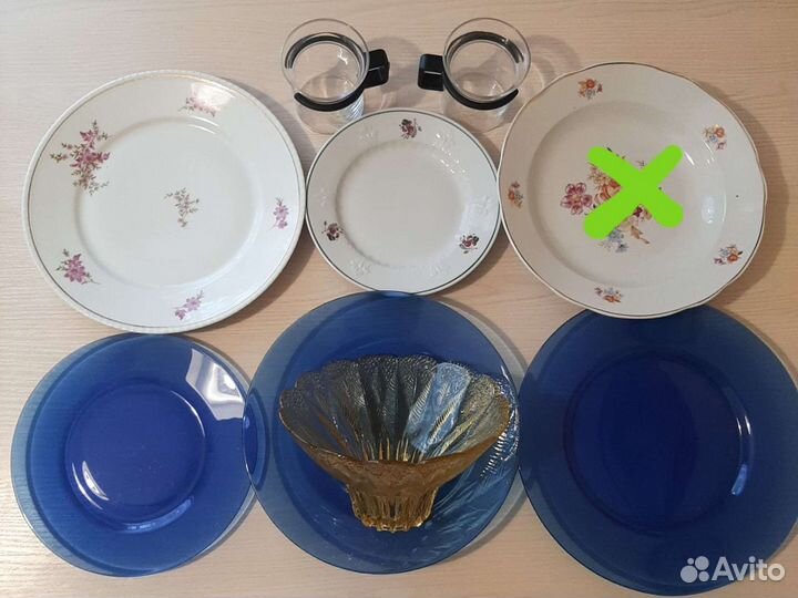 Посуда СССР, Молочник,Селёдочницы,Салатник,Кружки