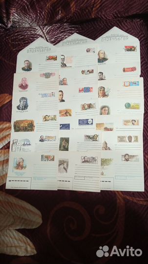 Почтовые конверты СССР