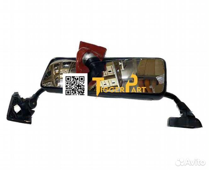 Зеркало заднего вида левое в сборе со стойкой FAW