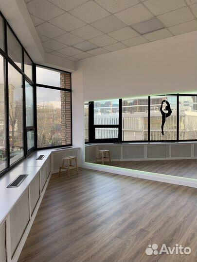 Аренда зала (почасовая) для танцев, фитнеса и т.д