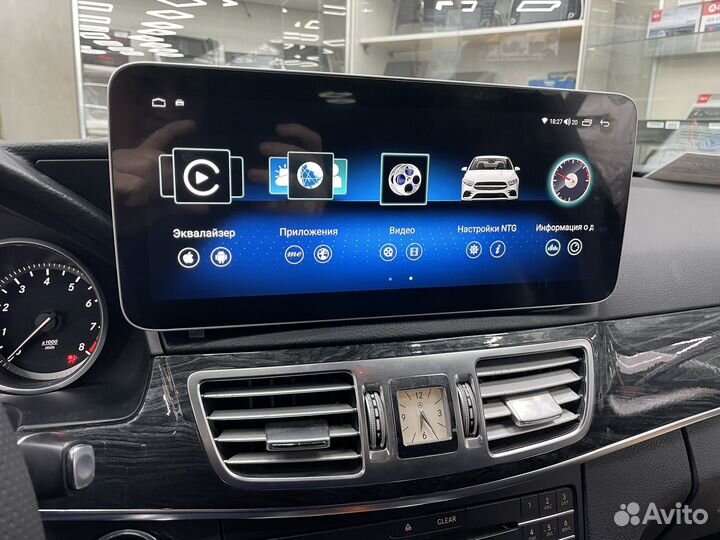 Андроид mercedes E class W212 12.3 дюйм
