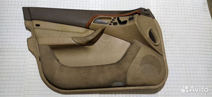 Обшивка двери передней левой Mercedes W220