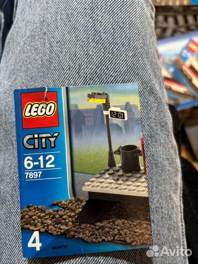 Lego city поезд