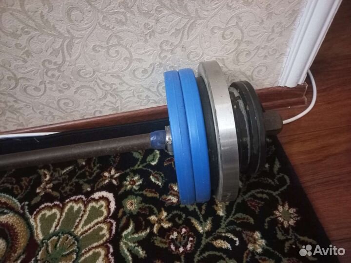 Штанга с блинами бу