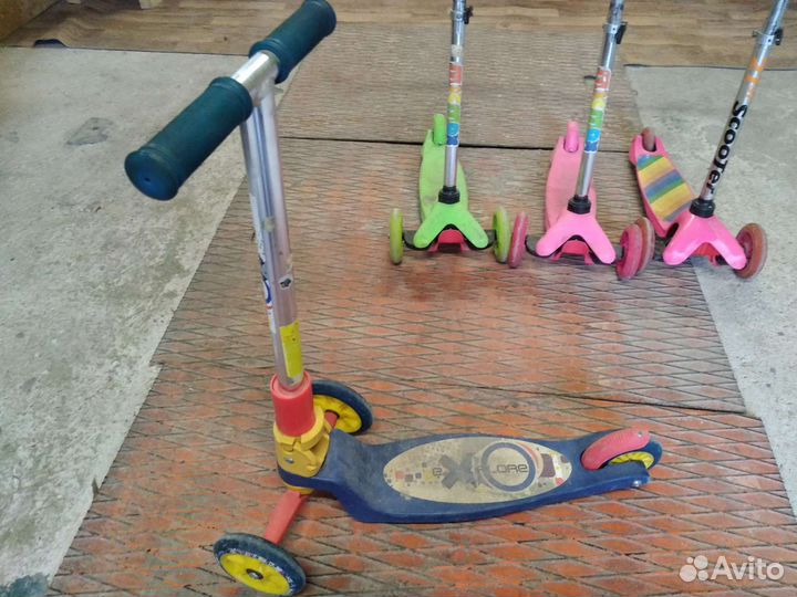 Разборка/ремонт самокатов+целые