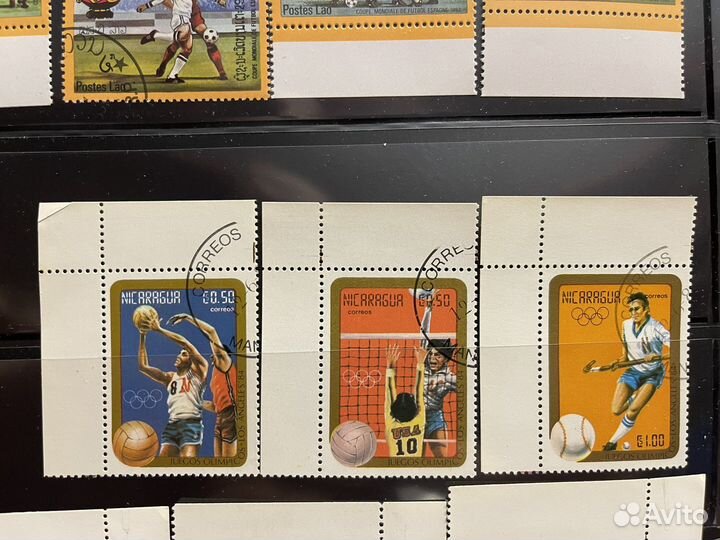 Подборка марок. Спорт. Зарубежный