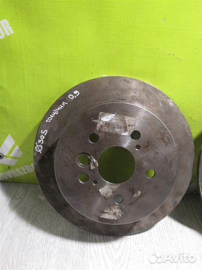Диск тормозной задний