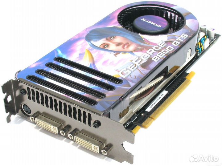 Видеокарта gigabyte GeForce 8800 GTS 640 Мб gddr3