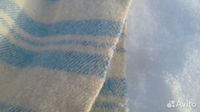 Шерстяные одеяло и плед (Европа, винтаж)