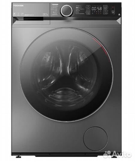 Стиральная машина Toshiba TWD-BM110GF4RU(SK) серый