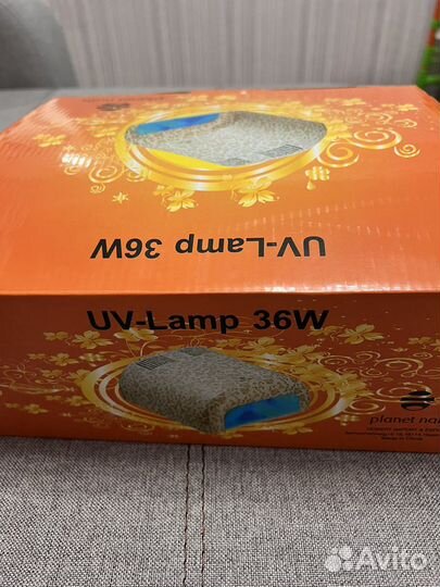 Лампа для маникюра новая 36w