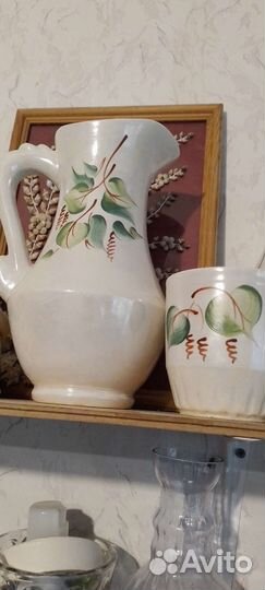 Фарфоровый кувшин СССР