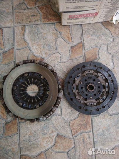 Диск сцепления с корзиной бу