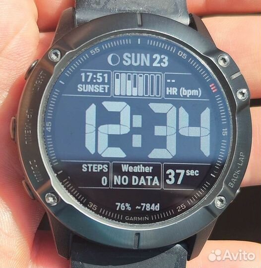 Часы garmin fenix 6x sapphire