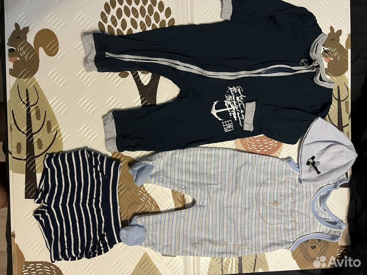Пакет детских вещей 56-80